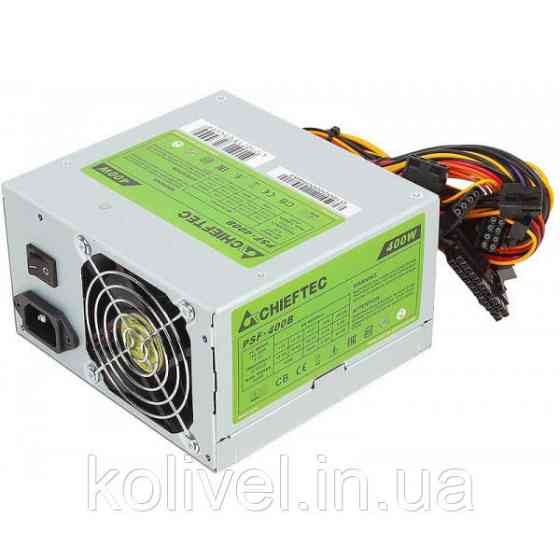 БЖ 400W Chieftec SMART PSF-400B, 80 mm, ~85%, Bulk (PSF-400B) Київ