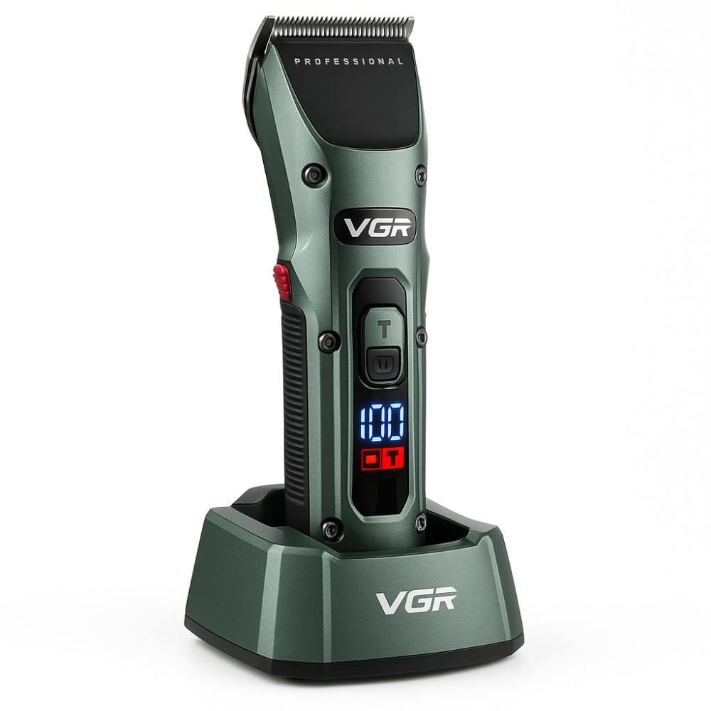 Триммер для самостоятельной стрижки волос, Машинка для стрижки окантовки Электромашинка волос VG-77 Киев - изображение 11