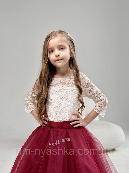 Длинное нарядное платье Мелиса на 6-7 лет Кривой Рог - изображение 8