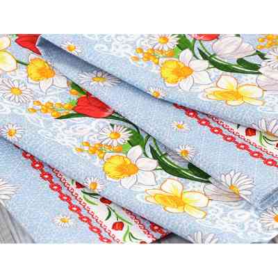 Полотенце Руно вафельное набивное Весенние цветы -2, 45х80 см (202.15_Весняні квіти_2) Винница