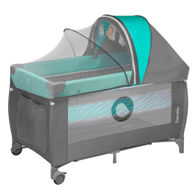 Детский манеж Lionelo Sven Plus Turquoise-grey (LO-SVEN PLUS TURQUOISE GREY) Винница - изображение 2