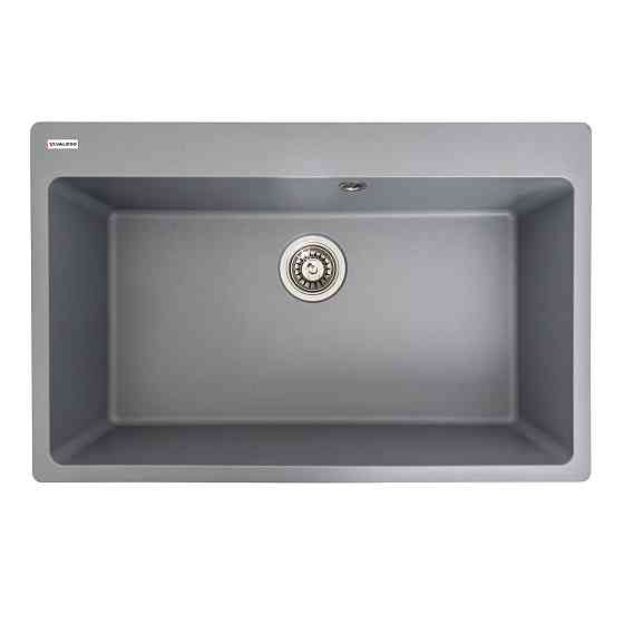 VALESO Гранітна мийка для кухні VALESO 7850 Bogema матова (сірий металік) Киев