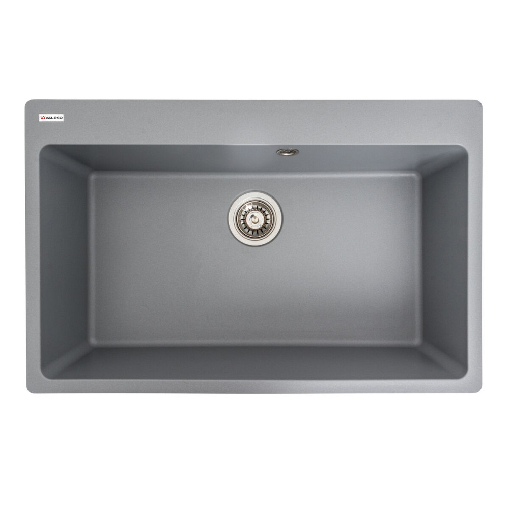 VALESO Гранітна мийка для кухні VALESO 7850 Bogema матова (сірий металік) Киев - изображение 1