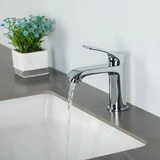 Змішувач для умивальника Frap F1075 хром Київ