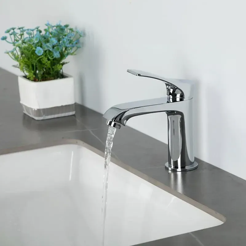 Смеситель для умывальника Frap F1075 хром Киев - изображение 3