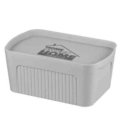 Контейнер для зберігання Ardesto З кришкою Сірий 6 л (ARHC2506G) Вінниця