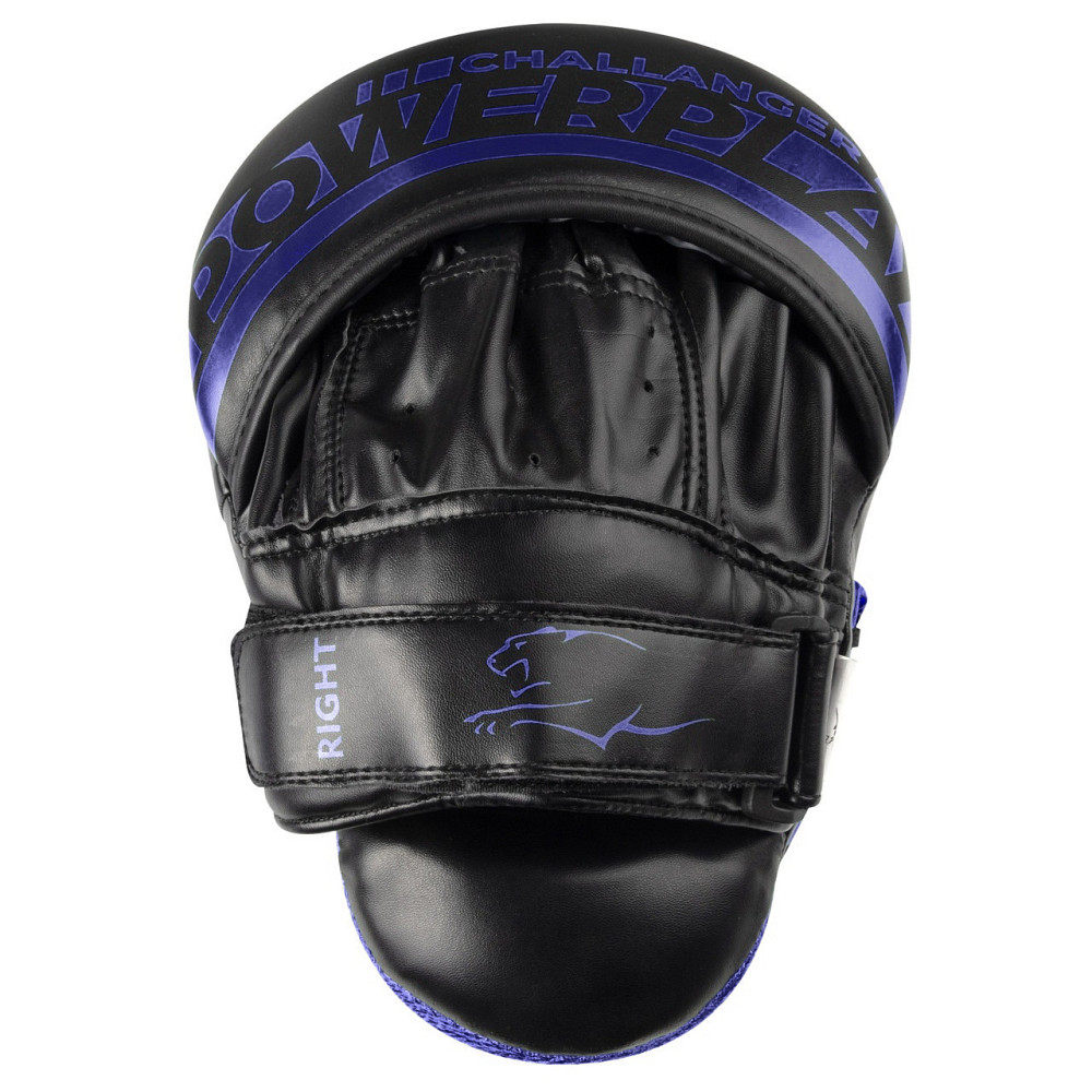 Лапи боксерські PowerPlay 3041 Challanger Чорно-Сині PU [пара] Кам'янське - фото 6