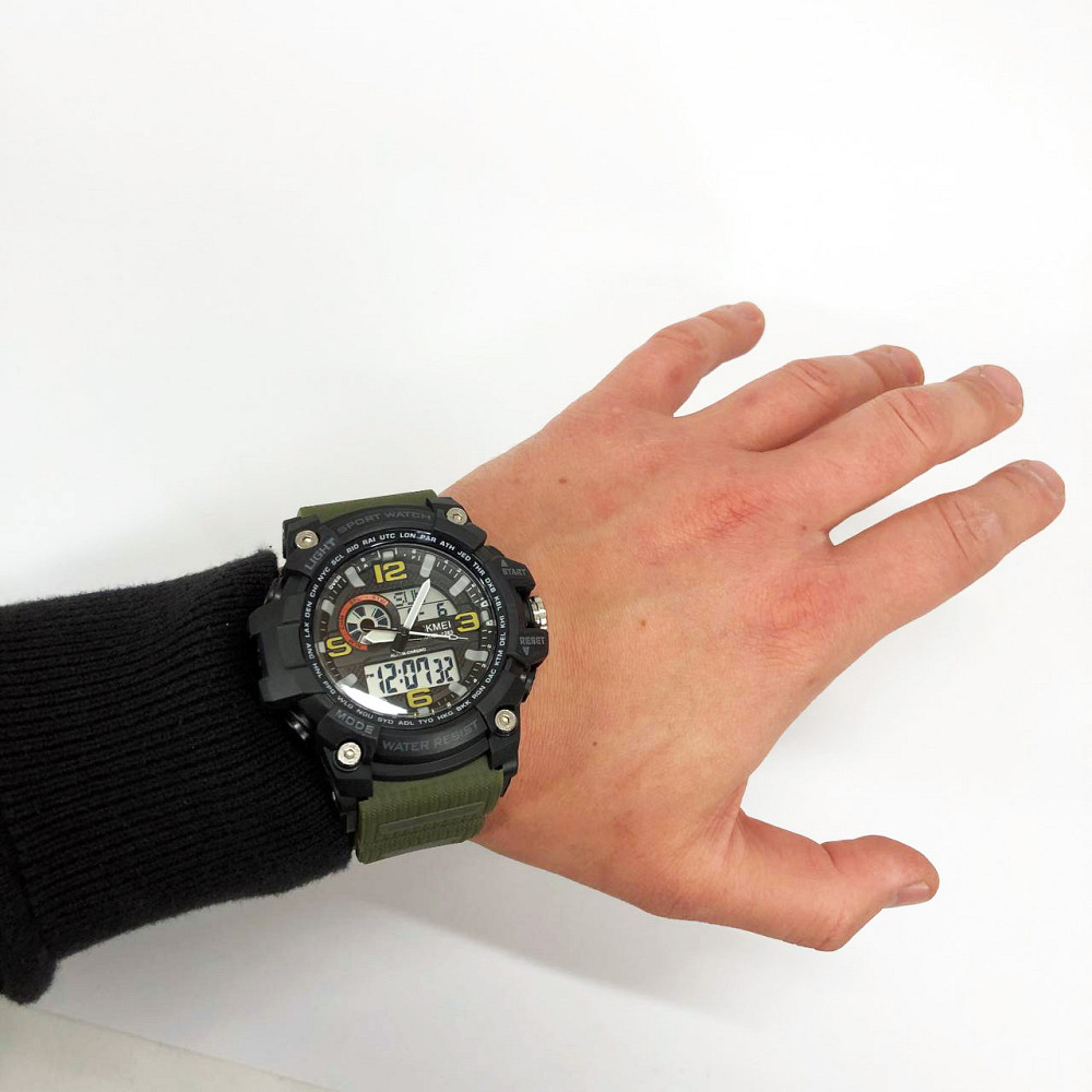 Мужские водостойкие спортивные тактические наручные часы, Спортивные водонепроницаемые часы RX-71 Львов - изображение 9