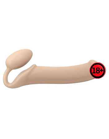 Безремневой страпон Strap-On-Me Flesh XL, полностью регулируемый, диаметр 4,5см Sex Aura Киев