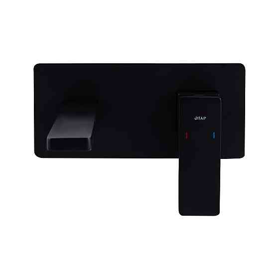 Смеситель для раковины Qtap Gemini скрытого монтажа QTGEM273BLM45694 Black Matt Киев