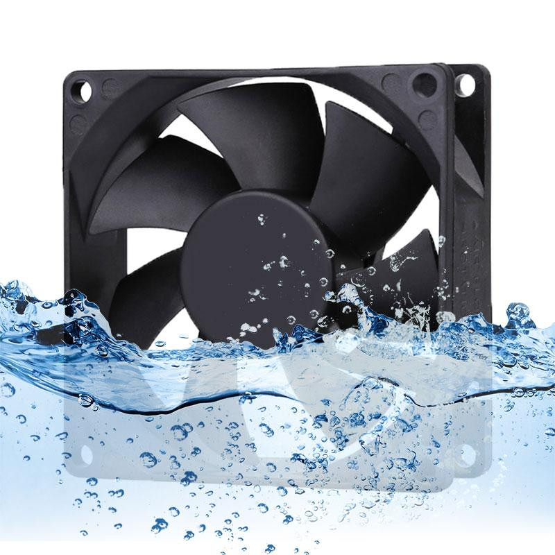 Вентилятор 80мм для корпусу ПК і блоків живлення Київ - фото 6