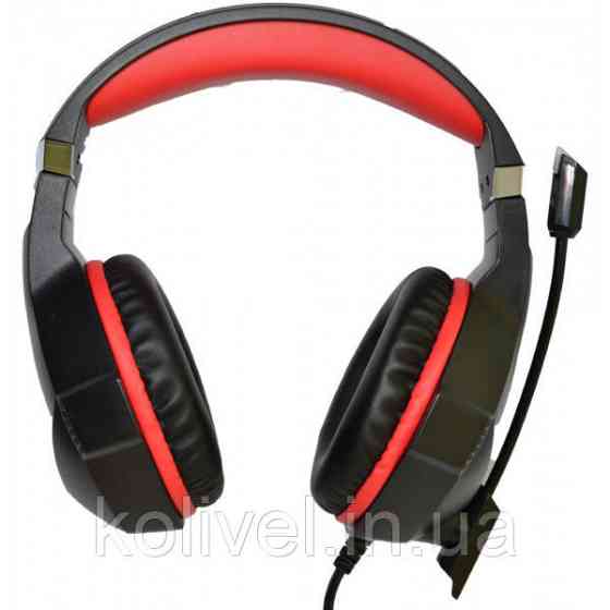Навушники з мікрофоном Microlab G7 black+red (G7_b+r) Київ