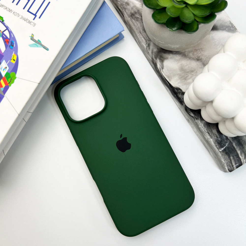 Чохол для смартфона Silicone Full Case AA Open Cam for Apple iPhone 16 Pro 40,Atrovirens Киев - изображение 6