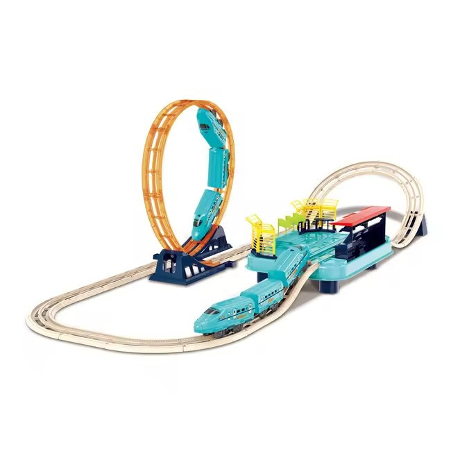 Залізниця зі швидкісним поїздом на батарейках CJ-4000544 Кам'янець-Подільський - фото 1