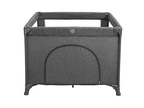 Манеж дитячий квадратний VELANO Cubo, dark grey Київ
