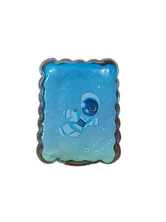 Сольова грілка багаторазова з принтом космонавта самонагріваюча грілка для рук Київ