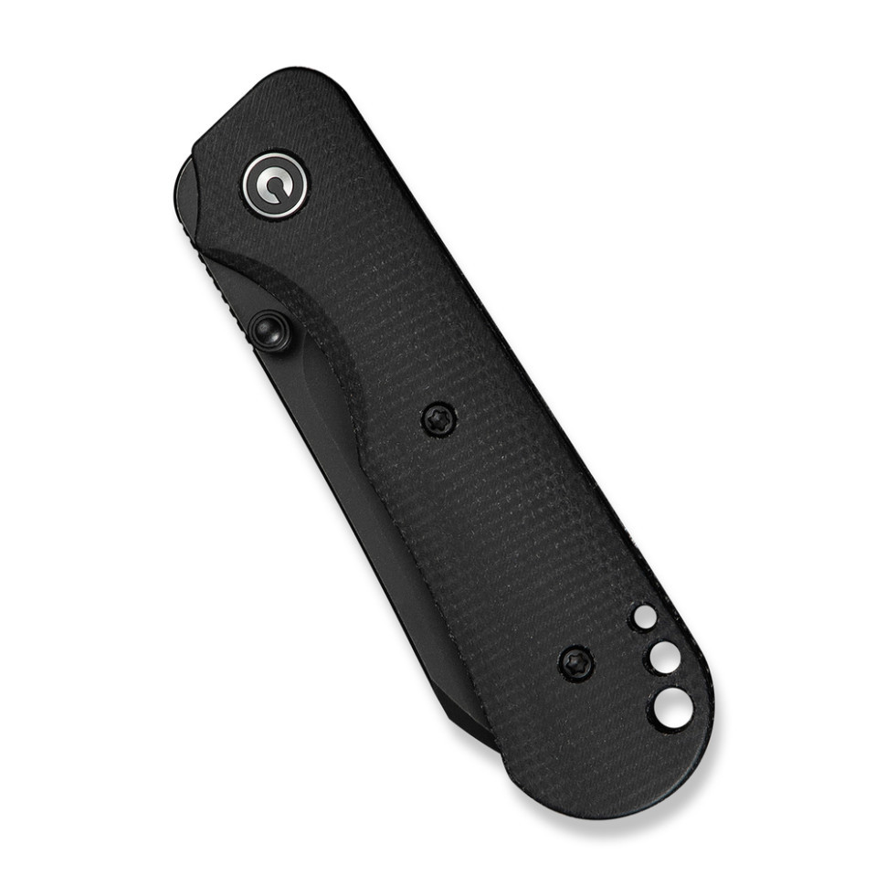 Ніж складаний кишеньковий Civivi Crabby, (6.9 см) 14C28N / Micarta чорний Київ - фото 4