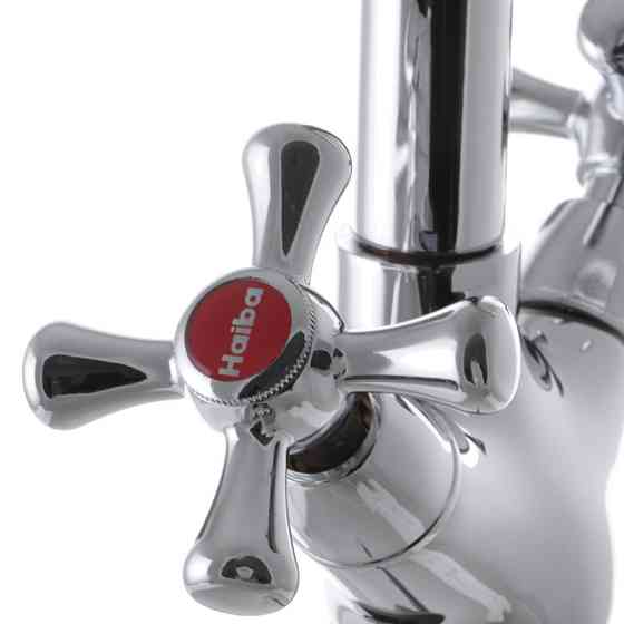 Смеситель для раковины Haiba Smes 274 (HB0377) - качественный кран для умывальника Харьков