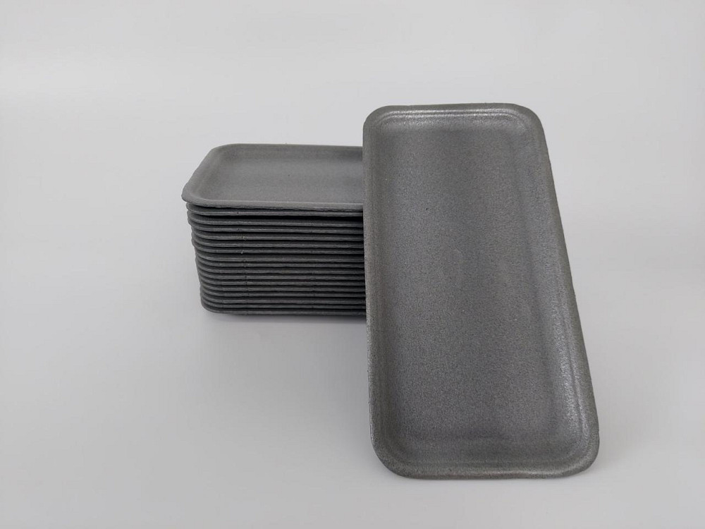 Підкладка (лотки) зі спіненого полістиролу (270*136*15) "ТR-055 чорний (450 шт) Харків - фото 4