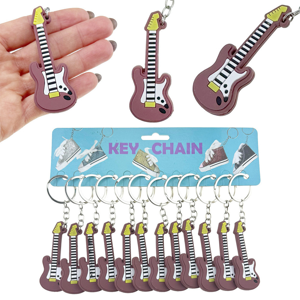 Брелок для ключей модный Гитара 12 шт Киев - изображение 1