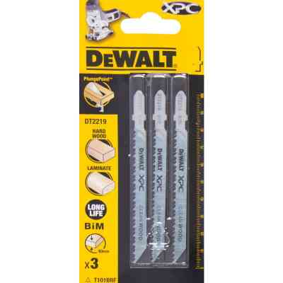 Полотно DeWALT для электролобзика, EXTREME по древесине, чистый, L=100,WL=75, 2.5мм, 3шт¶ (DT2219) Винница