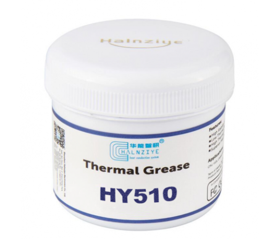 Паста термопровідна HY-510 150g, банка, Grey, >1,93W/m-K,  Полтава
