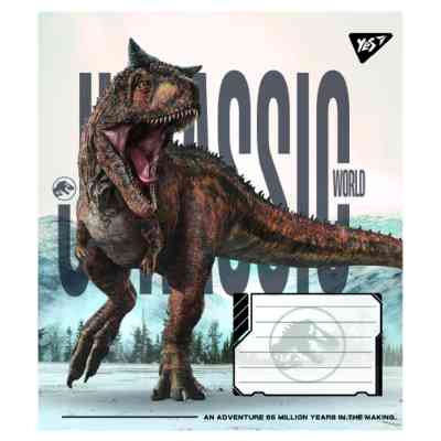Зошит Yes JURASSIC WORLD ALIVE А5 60 аркушів клітинка (767688) Вінниця