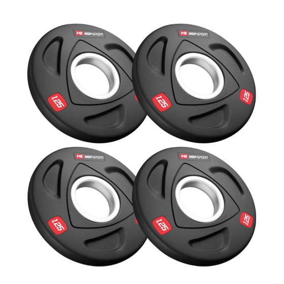 Набір дисків олімпійських Hop-Sport 4 х 1,25кг Киев