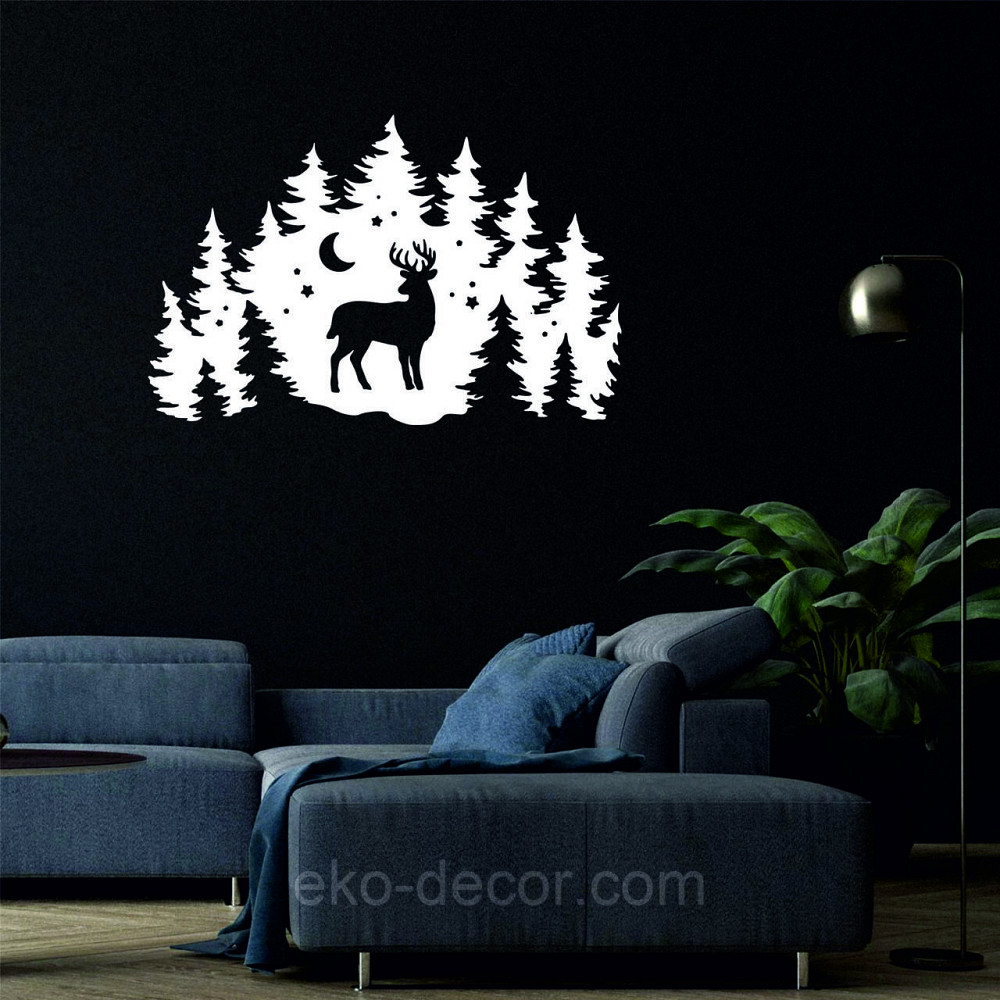 Декоративное настенное Панно «Новый год», Декор на стену 50*32 см, Белый Киев - изображение 6