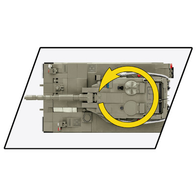 Конструктор Cobi Танк Меркава Mk 1, 825 деталей (COBI-2621) Вінниця - фото 8