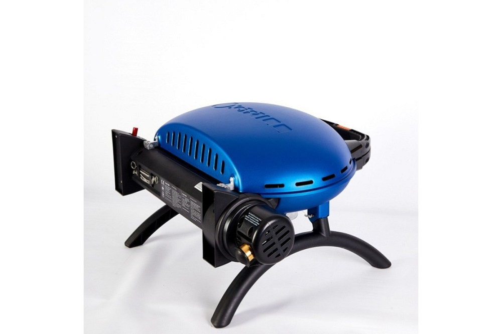 КОМПЛЕКТ Портативный переносной газовый гриль O-GRILL 500, синий + шланг в подарок! Код: 011673 Ровно - изображение 5