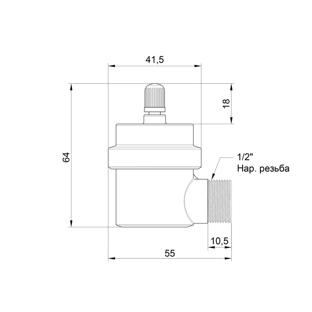 Повітровідвідник автоматичний Icma No715 Київ - фото 5