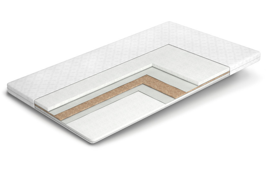 Тонкий матрас на диван Exstra Kokos Matro-Roll-Topper/ Экстра Кокос ТМ Matroluxe 120х190 Харьков - изображение 1