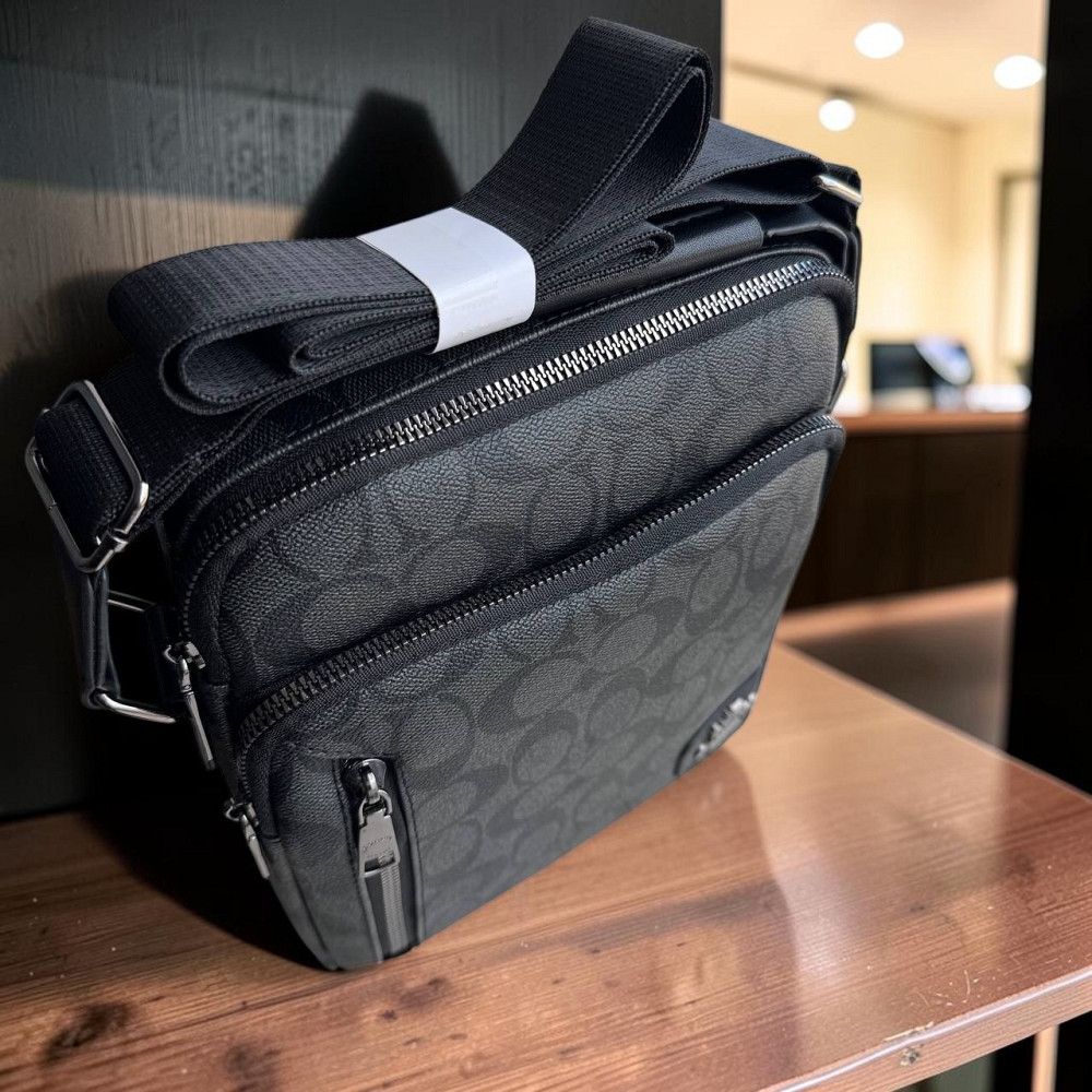 Чоловіча сумка барсетка стиль Coach, сумка на плече Коач ( 133 ) Харьков - изображение 2