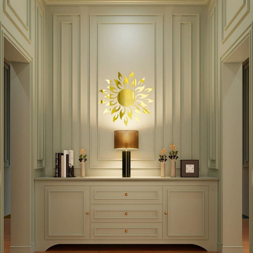 Зеркальный декор акриловый самоклеющийся золото, 27шт (D) SW-00002503 Днепр - изображение 6