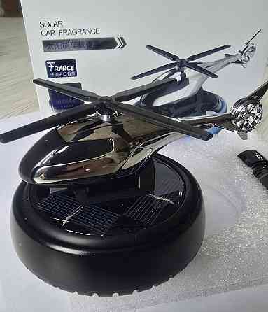 Ароматизатор дифузор ефірних олій Вертоліт для автомобіля (Чорний) Київ