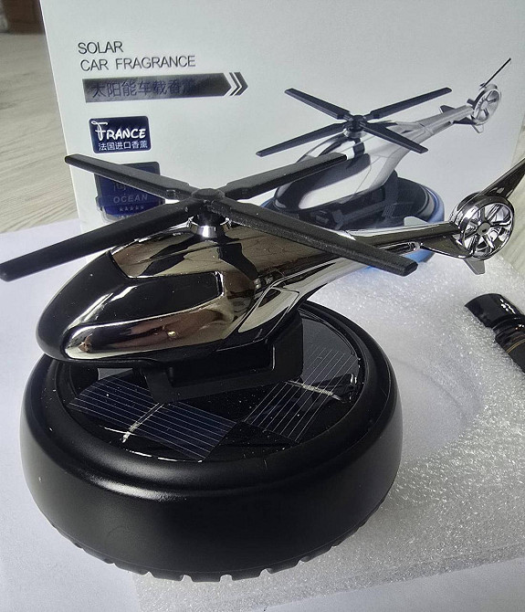 Ароматизатор диффузор эфирных масел Вертолет для автомобиля (Черный) Киев - изображение 3