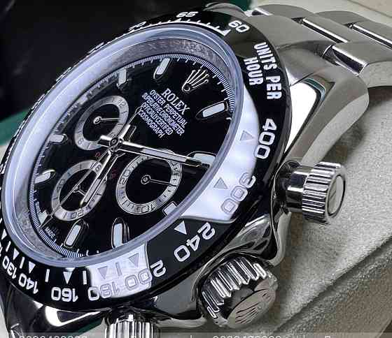 Чоловічий годинник Rolex Cosmograph Daytona Panda Black Dial Ролекс. Киев