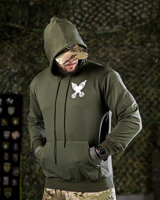 Тактичне худі MAKLIN міномет олива ДЛ7061 Одеса - фото 3