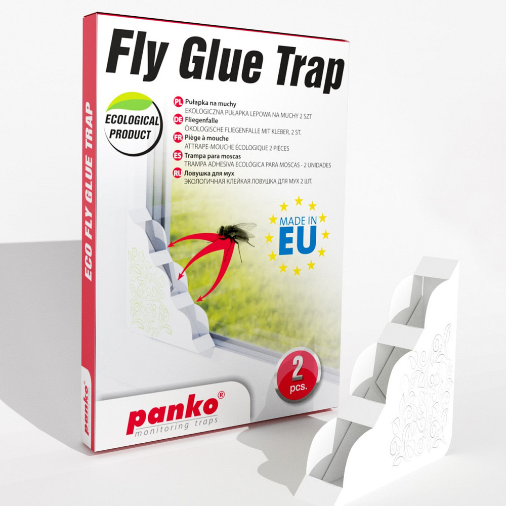 Віконна пастка для мух і мошок Panko (2 шт) Київ - фото 1