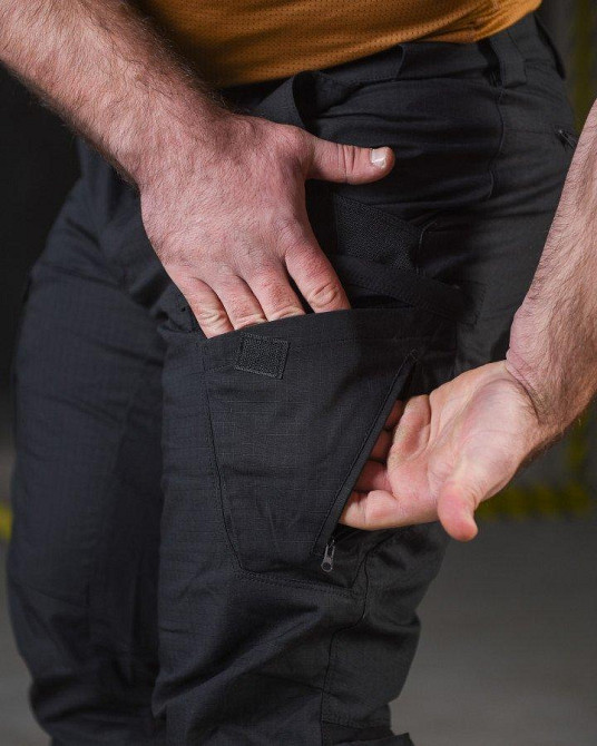 Тактические штаны  HUNTER black ВТ4998 Одесса - изображение 5