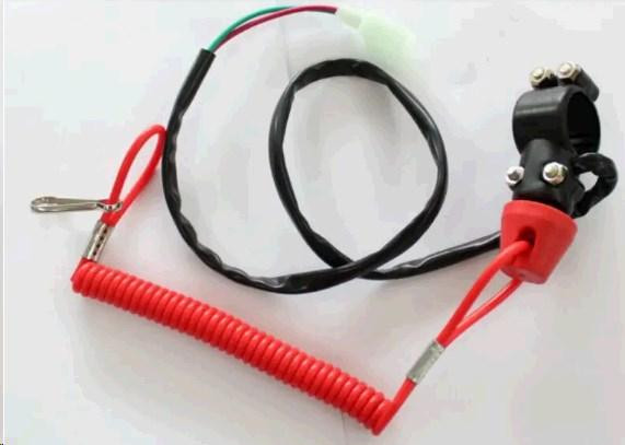 Вимикач двигуна (на кермо) квадроцикл (аварійний) Мукачево - фото 1