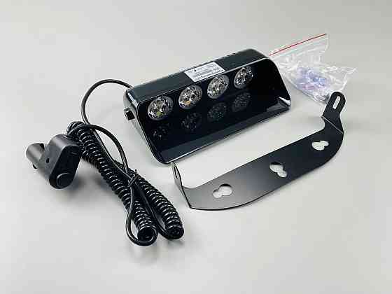 Маячок проблисковий S5 стробоскоп 9-80V 12 led діодів помаранчевий спалах під скло, світлодіодний стробоскоп Мукачево