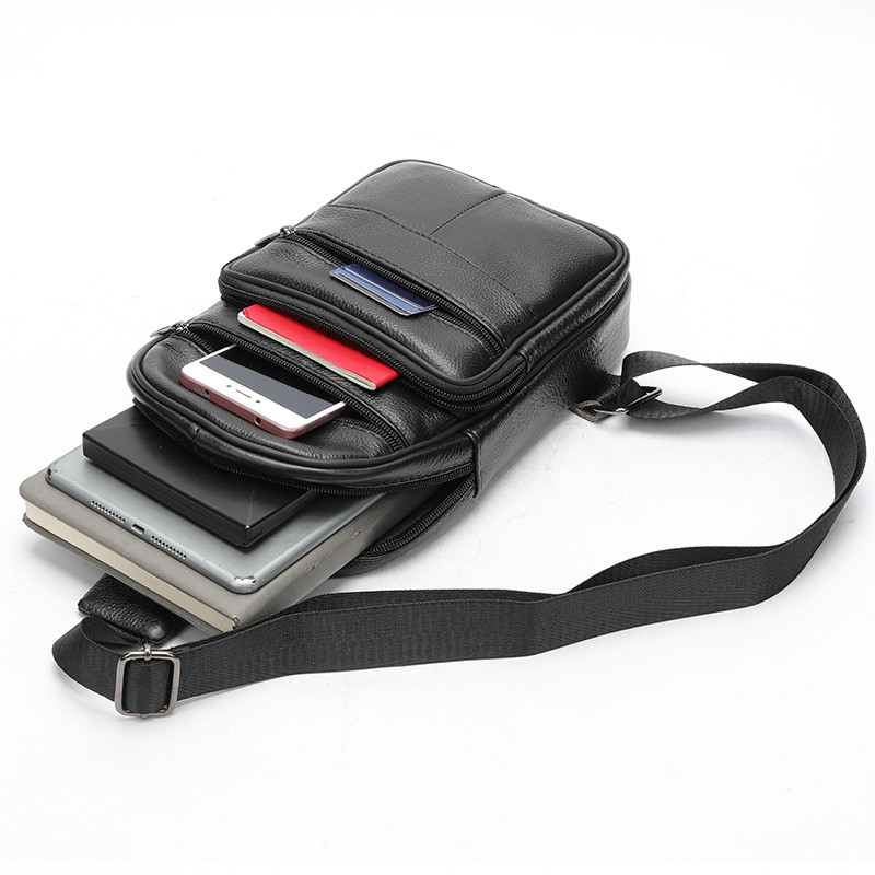 Оригинальная мужская сумка кросс-боди, Мужские сумки через плечо, Сумка кожаная мужская кросс боди JN-47 Львов - изображение 10