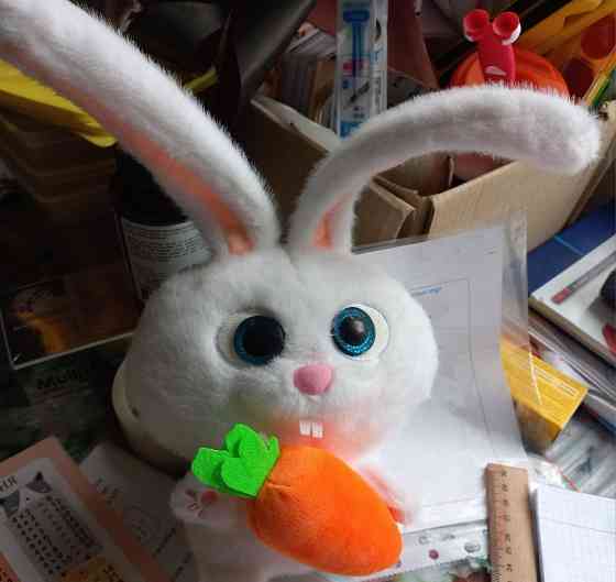 Мультфільм Секретне життя хатніх тварин плюшевий кролик 30,38 см. Харків