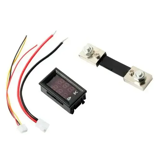 Цифровой вольтметр-амперметр LED для панельного монтажа Киев