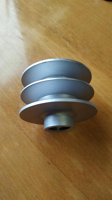 Шків двострумковий (зовнішній діаметр 76 мм, внутрішній 19,05 мм, профіль В) Харків - фото 1