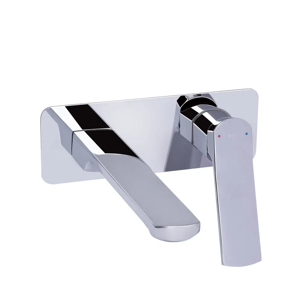 Змішувач для раковини настінний Qtap Slavonice прихованого монтажу QTSLA273CRM45919 Chrome Київ - фото 3