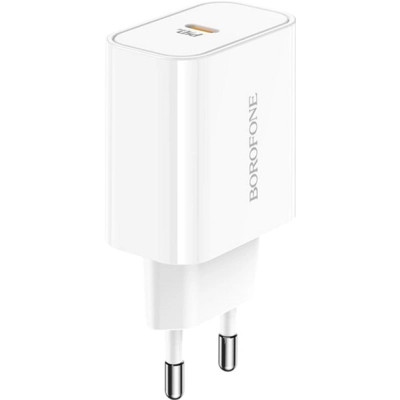 Зарядний пристрій BOROFONE BA57A USB-C PD20W white (6931474745538) Вінниця - фото 1