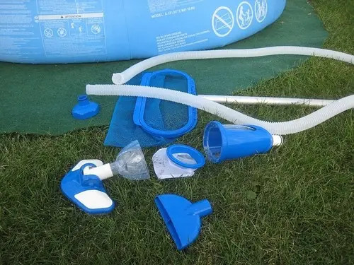 Набор для чистки бассейна (телескопическая ручка, щетка, насадка-пылесос) Intex Киев - изображение 3